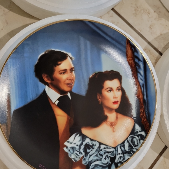 Gone with the wind collectible plates - Picture 6 of 17
